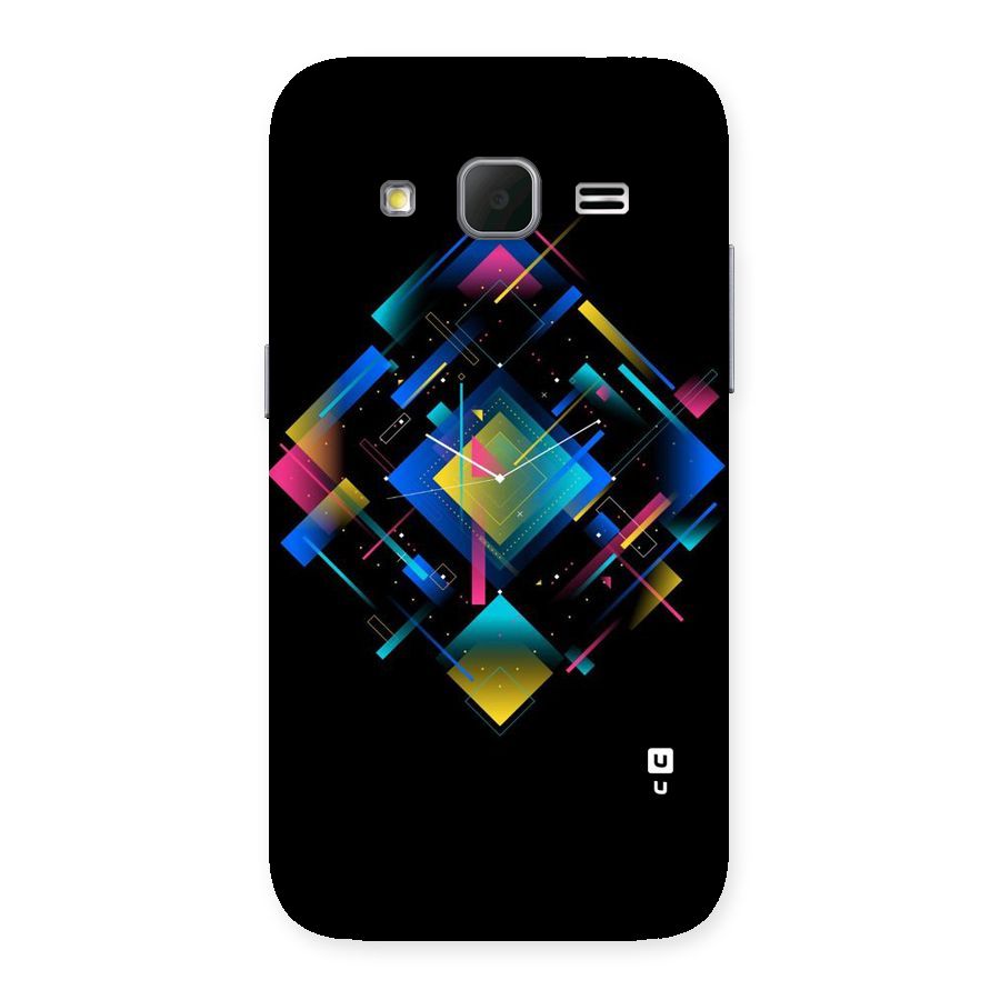 Abstract Clock Back Case for Galaxy Core Prime