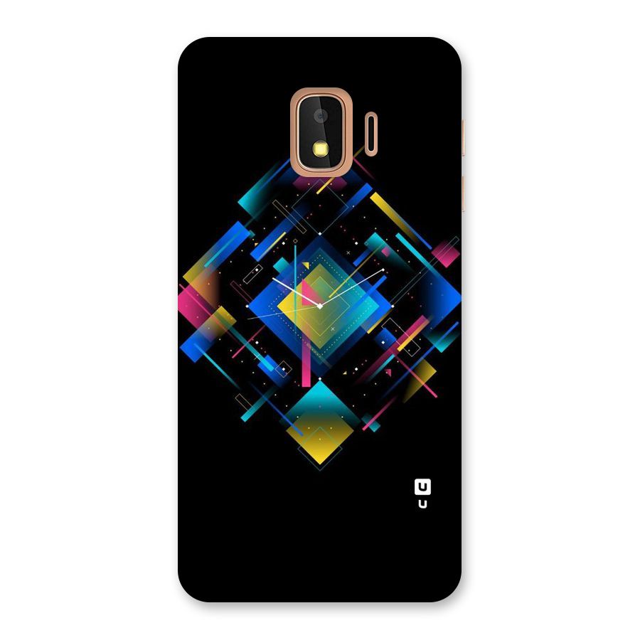 Abstract Clock Back Case for Galaxy J2 Core