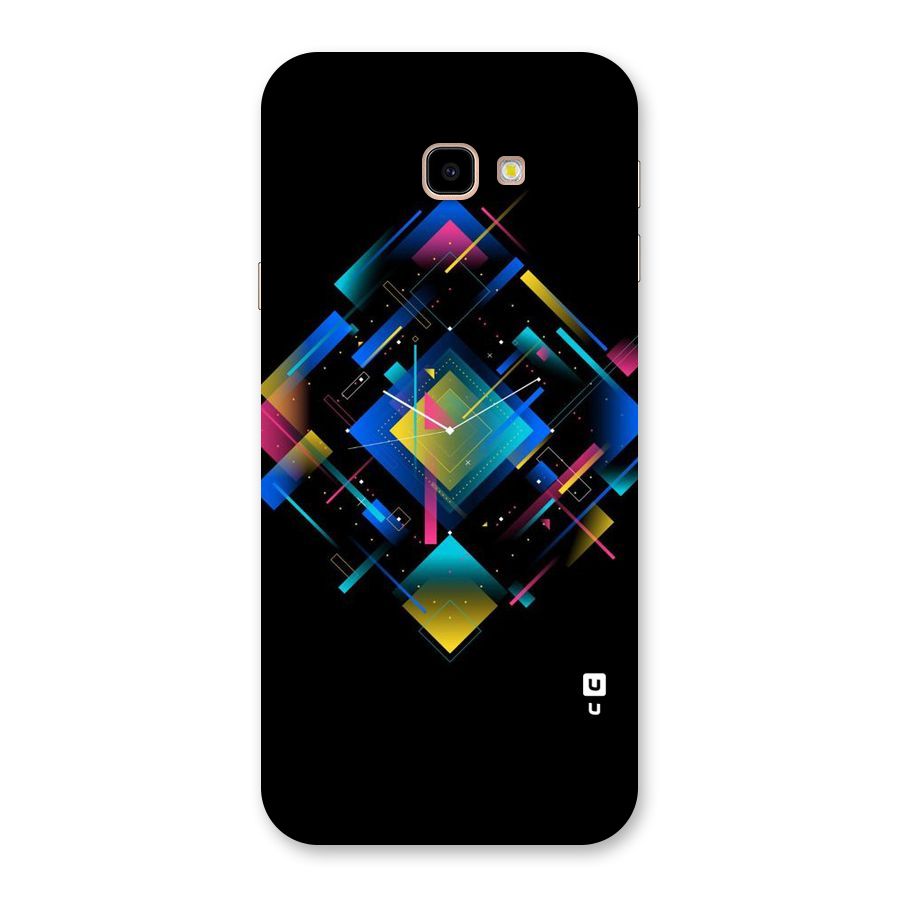 Abstract Clock Back Case for Galaxy J4 Plus