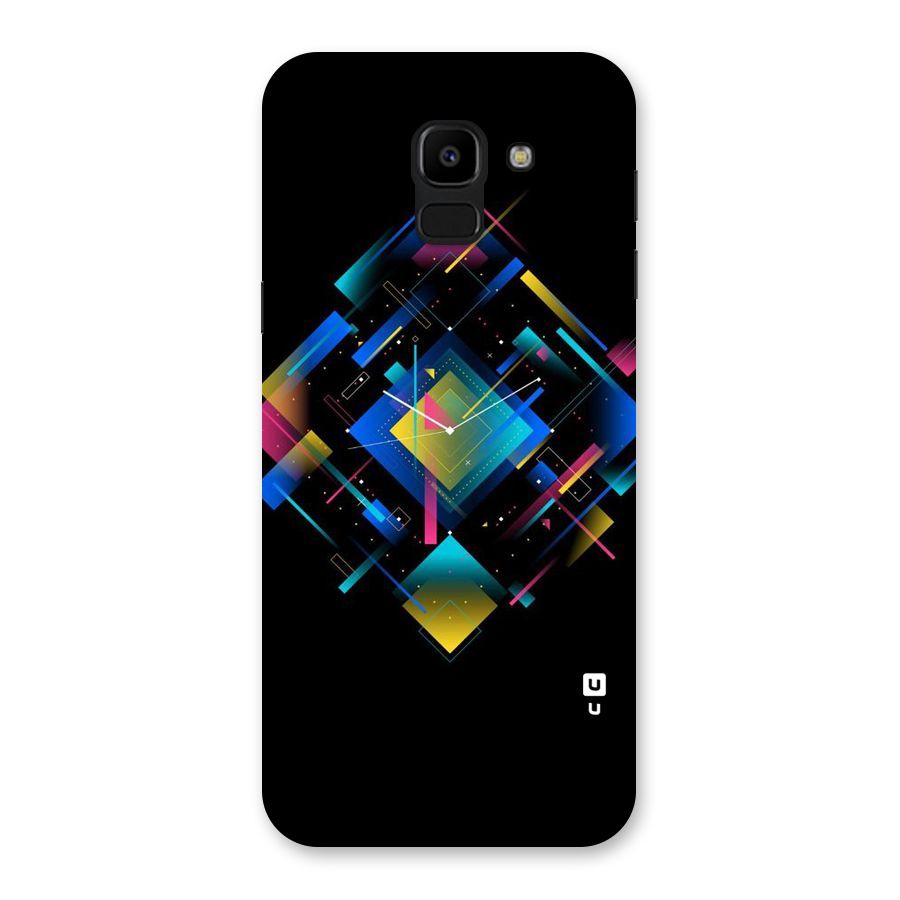 Abstract Clock Back Case for Galaxy J6