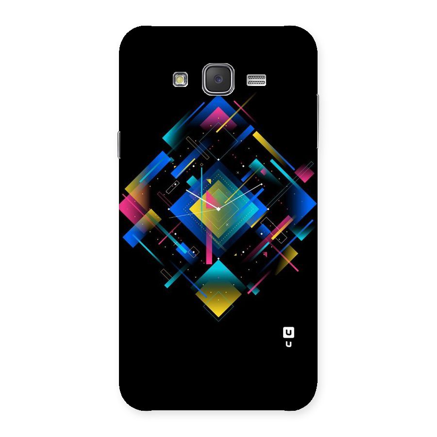 Abstract Clock Back Case for Galaxy J7