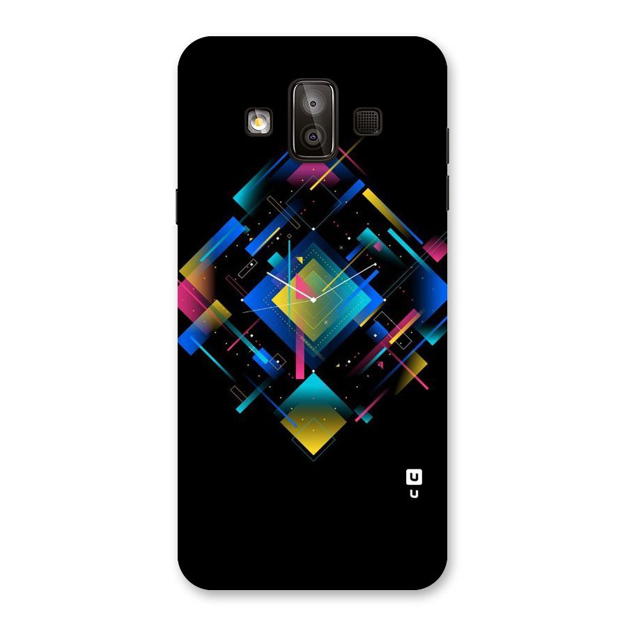 Abstract Clock Back Case for Galaxy J7 Duo