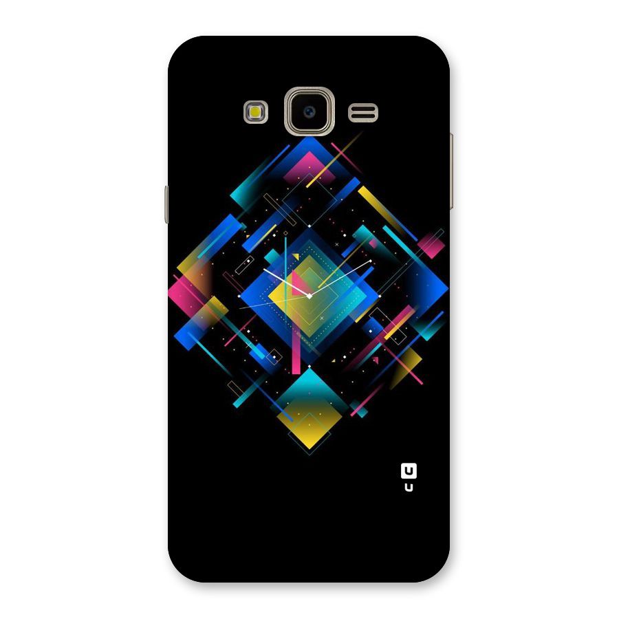 Abstract Clock Back Case for Galaxy J7 Nxt
