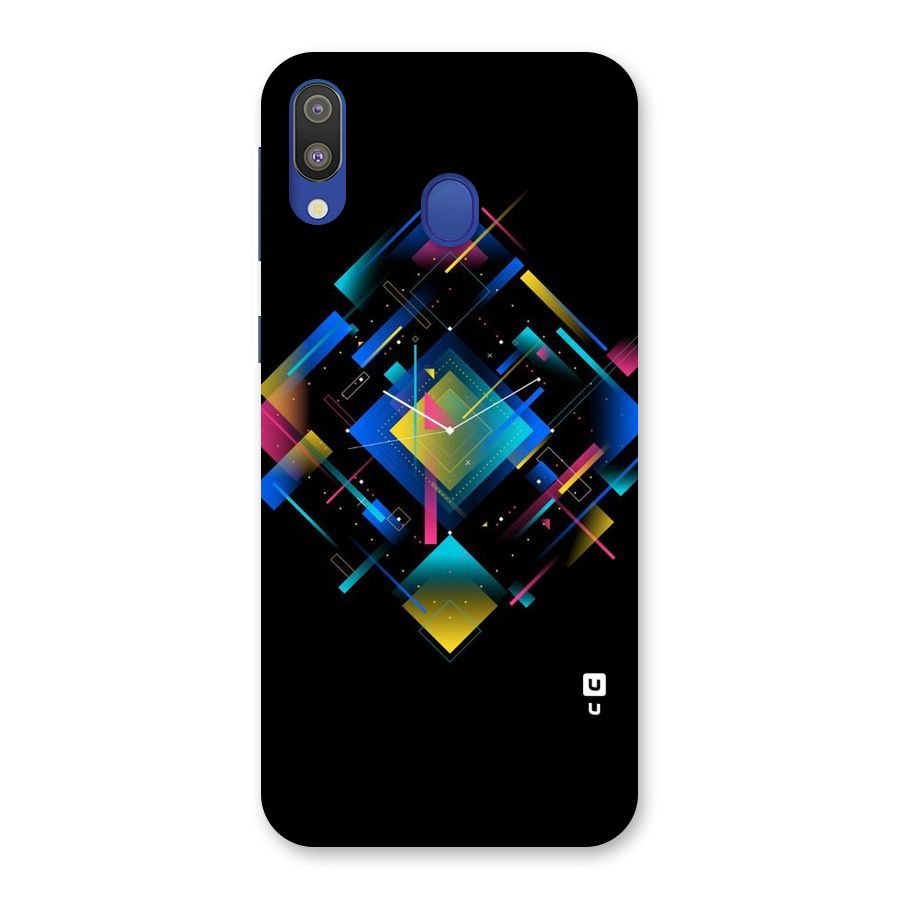 Abstract Clock Back Case for Galaxy M20