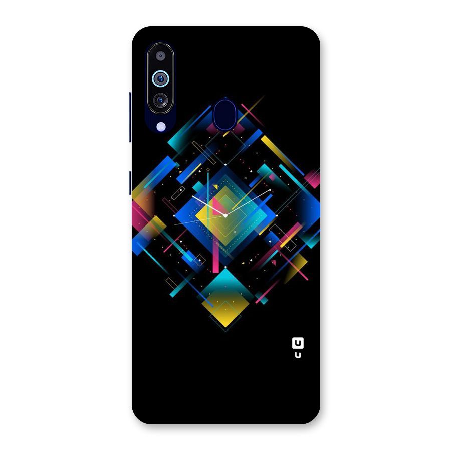 Abstract Clock Back Case for Galaxy M40