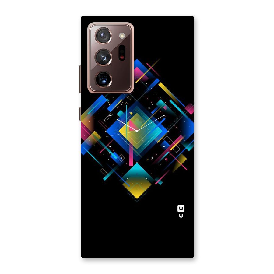 Abstract Clock Back Case for Galaxy Note 20 Ultra