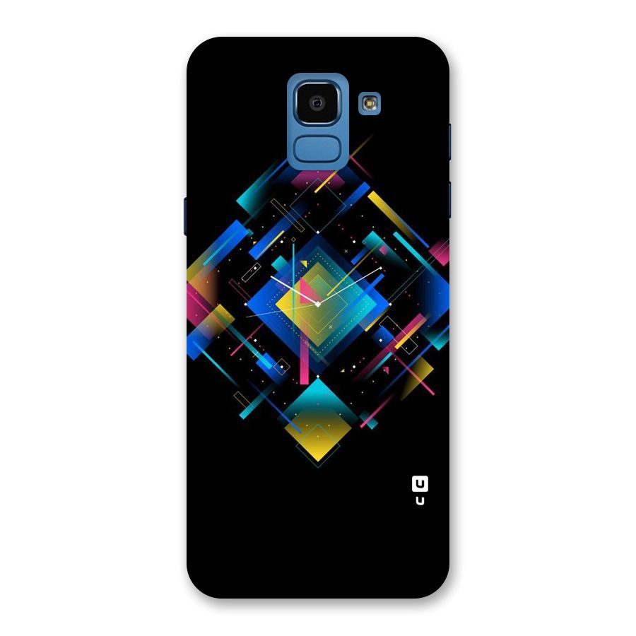 Abstract Clock Back Case for Galaxy On6