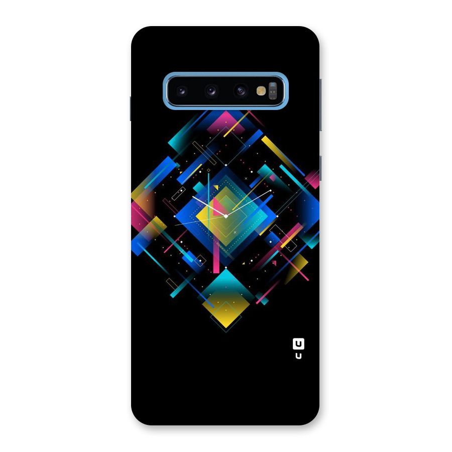 Abstract Clock Back Case for Galaxy S10