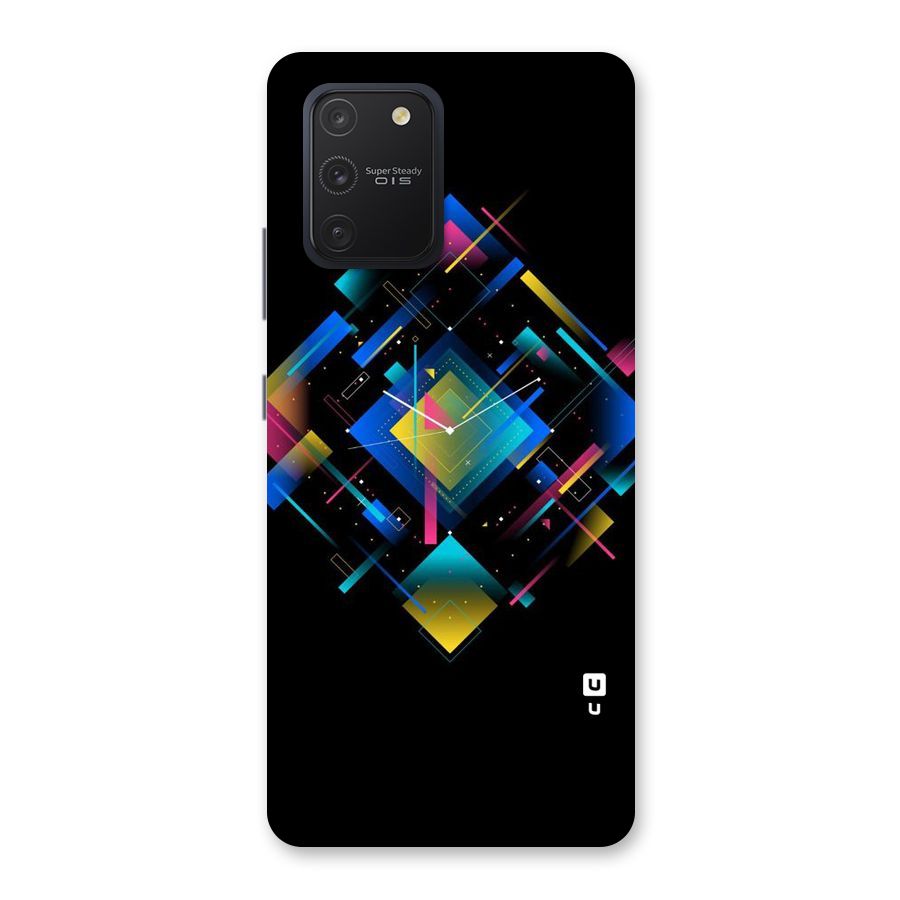 Abstract Clock Back Case for Galaxy S10 Lite