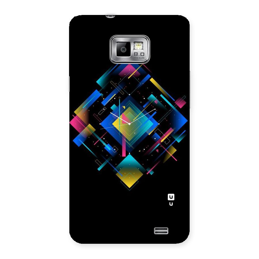Abstract Clock Back Case for Galaxy S2