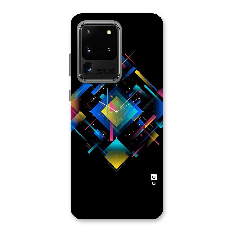 Abstract Clock Back Case for Galaxy S20 Ultra