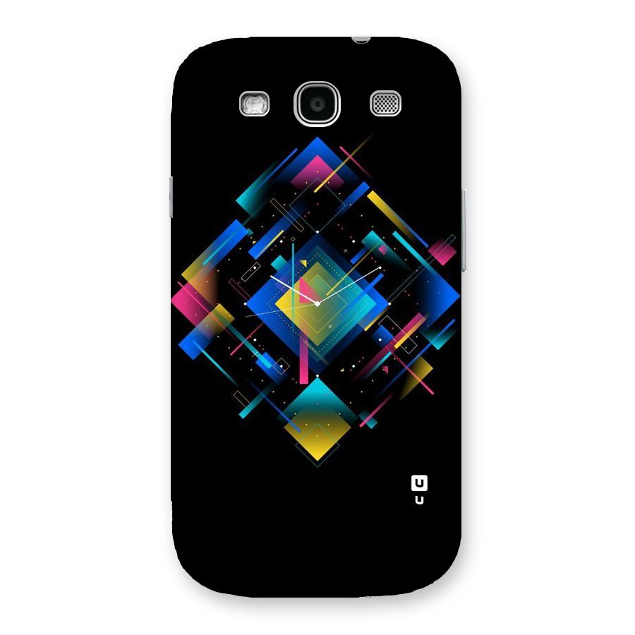 Abstract Clock Back Case for Galaxy S3