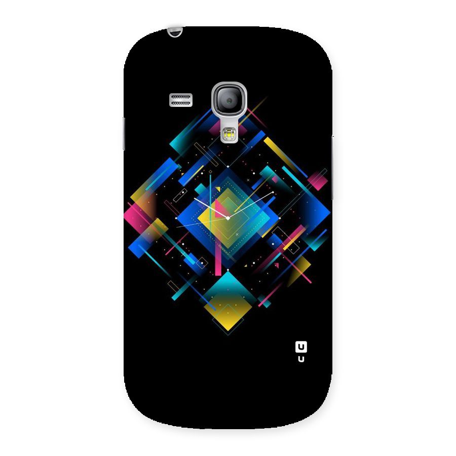 Abstract Clock Back Case for Galaxy S3 Mini