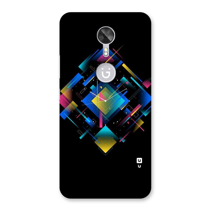 Abstract Clock Back Case for Gionee A1