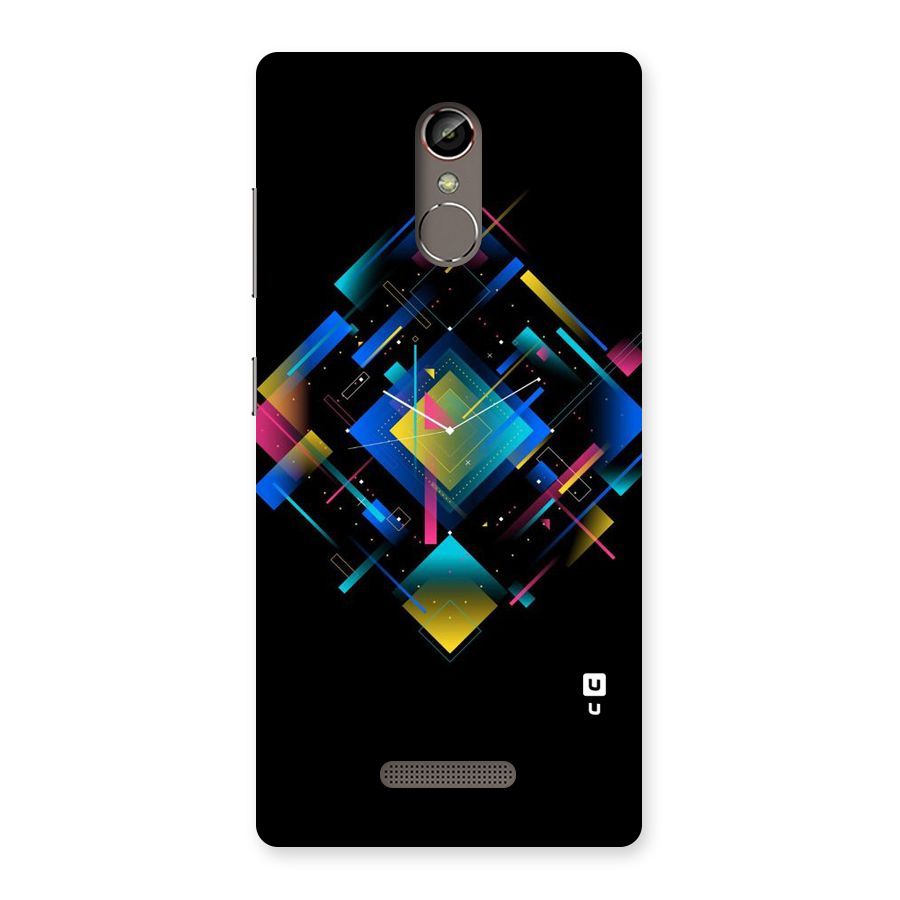 Abstract Clock Back Case for Gionee S6s