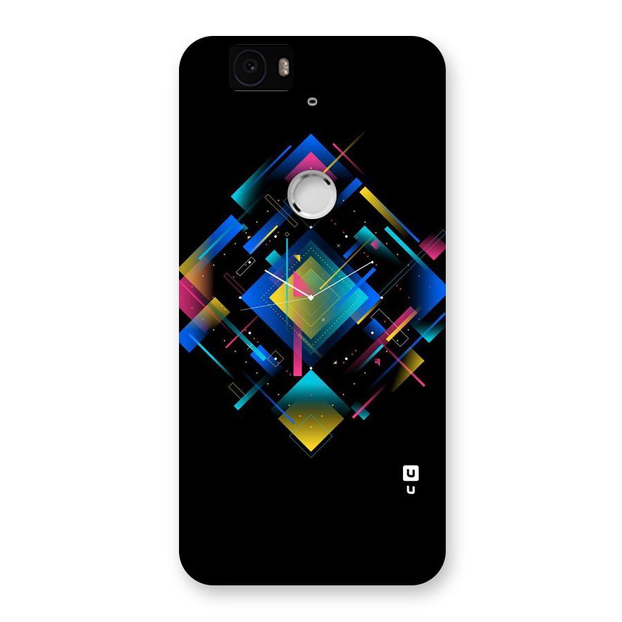 Abstract Clock Back Case for Google Nexus-6P