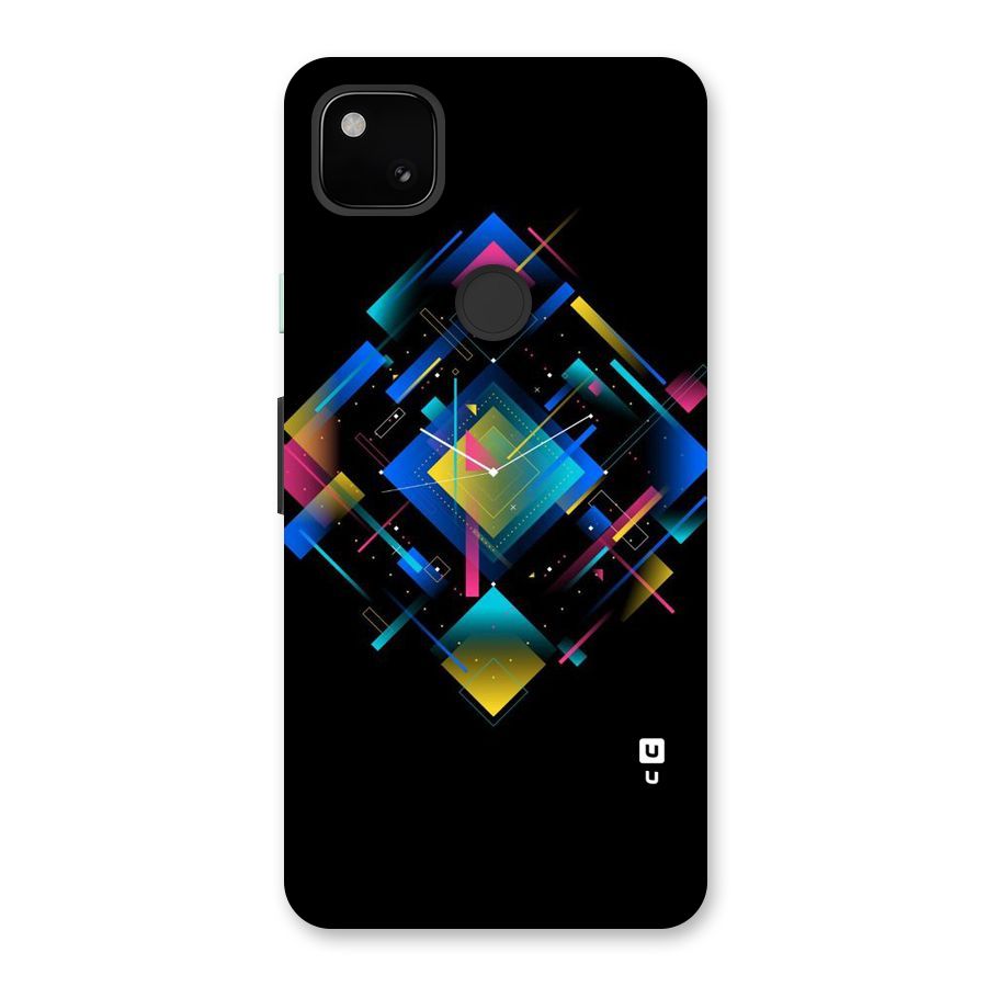 Abstract Clock Back Case for Google Pixel 4a