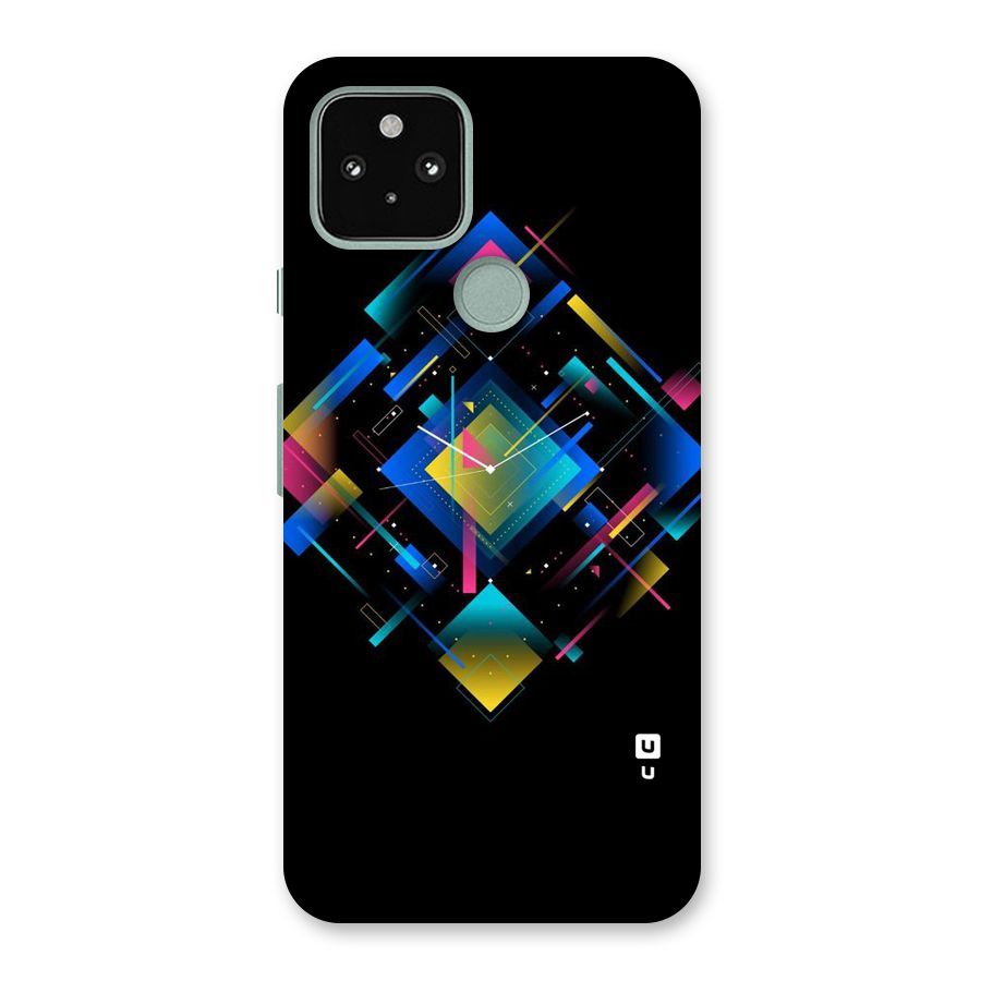 Abstract Clock Back Case for Google Pixel 5