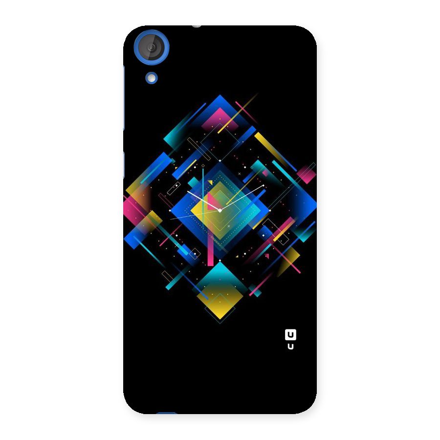 Abstract Clock Back Case for HTC Desire 820
