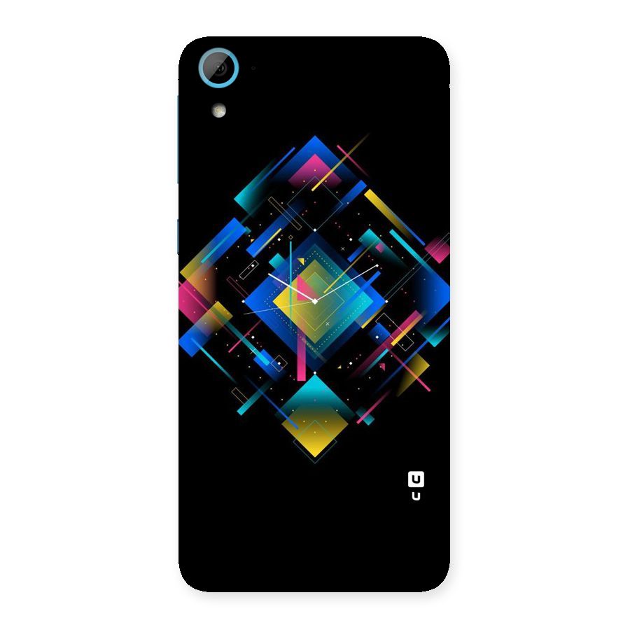 Abstract Clock Back Case for HTC Desire 826