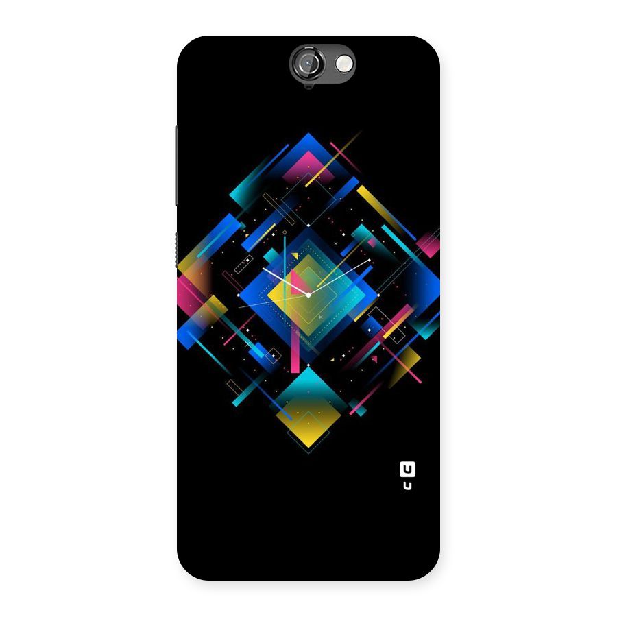 Abstract Clock Back Case for HTC One A9