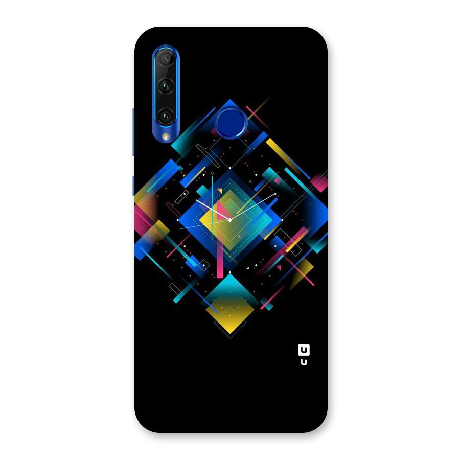 Abstract Clock Back Case for Honor 20i