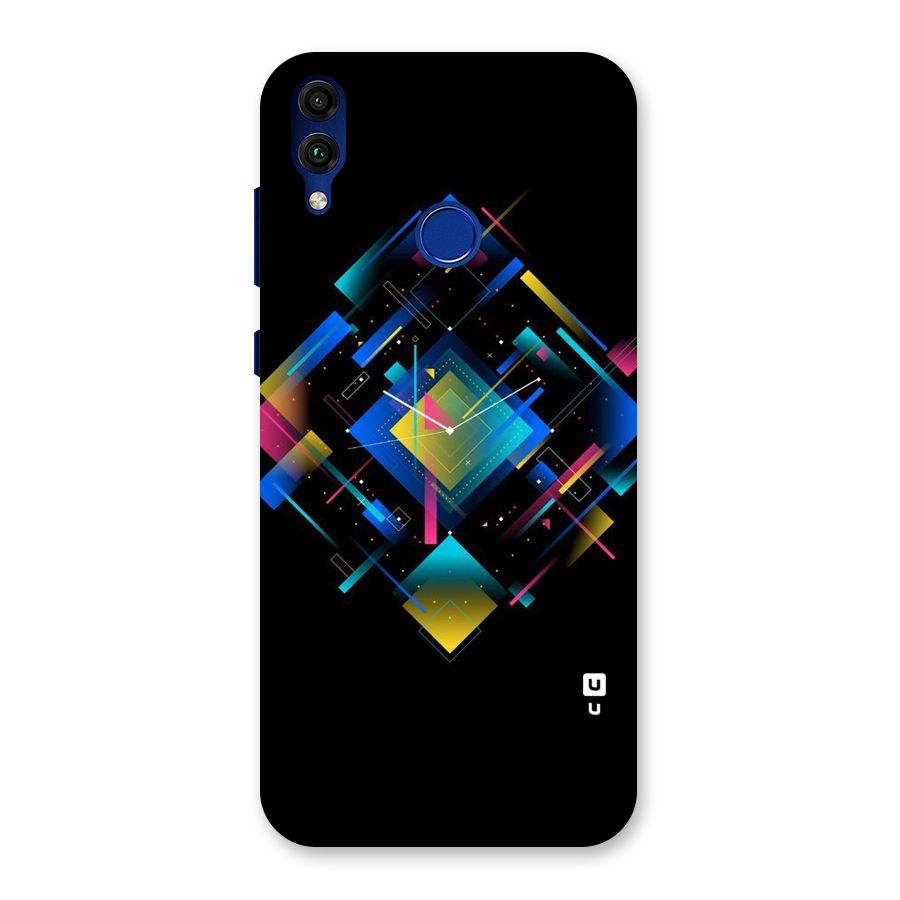 Abstract Clock Back Case for Honor 8C