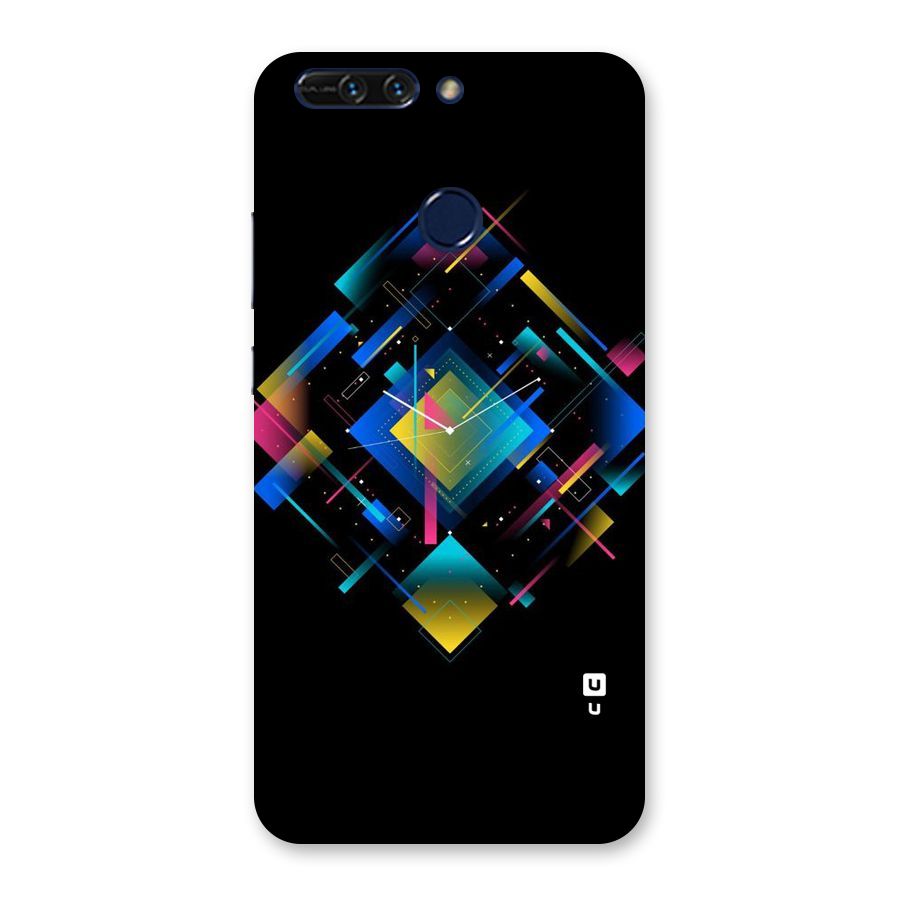 Abstract Clock Back Case for Honor 8 Pro