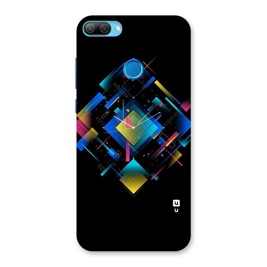 Abstract Clock Back Case for Honor 9N