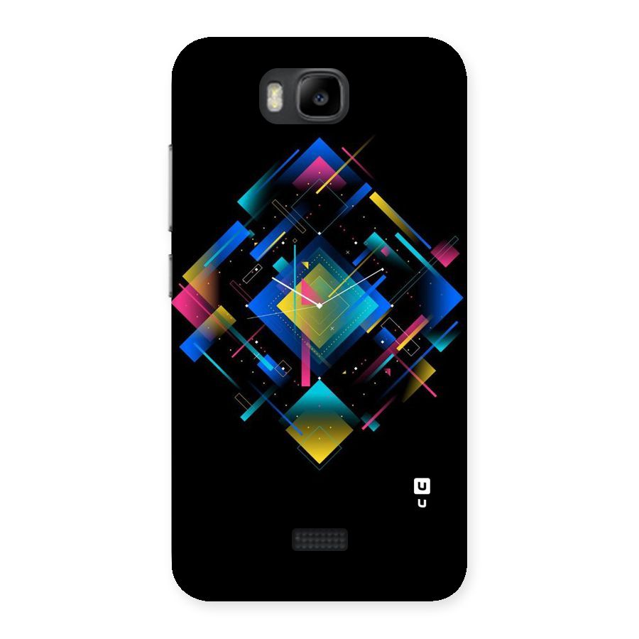 Abstract Clock Back Case for Honor Bee