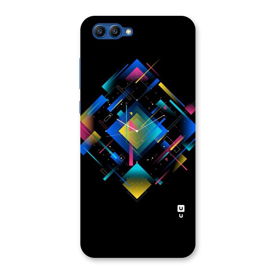 Abstract Clock Back Case for Honor View 10
