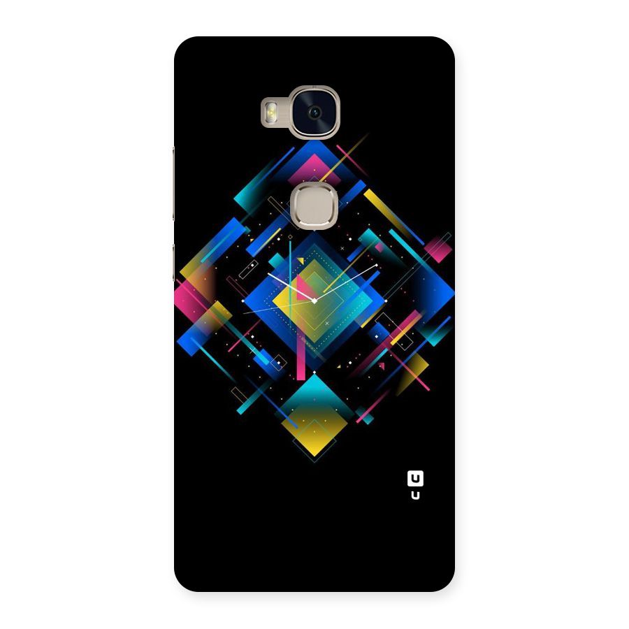 Abstract Clock Back Case for Huawei Honor 5X