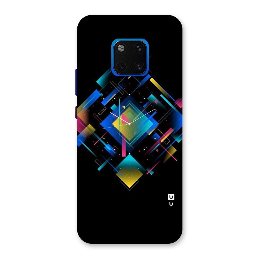 Abstract Clock Back Case for Huawei Mate 20 Pro