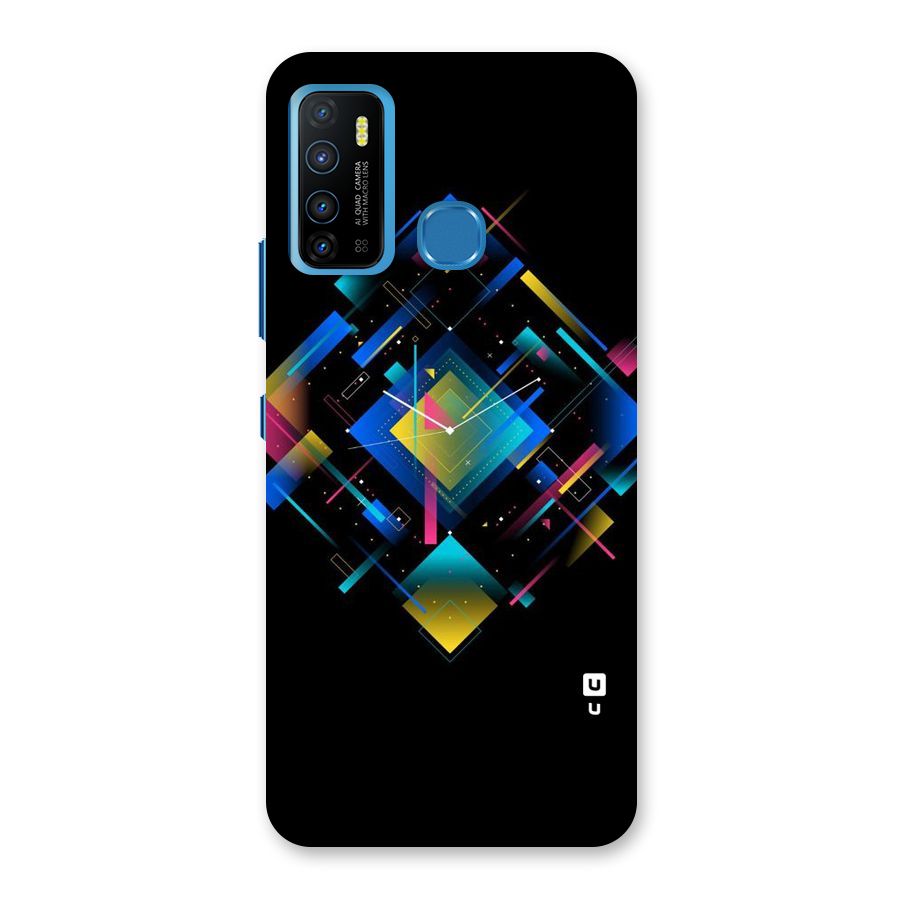 Abstract Clock Back Case for Infinix Hot 9