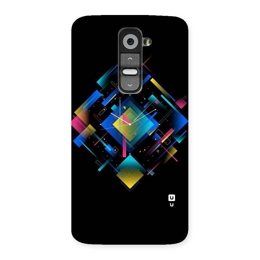 Abstract Clock Back Case for LG G2
