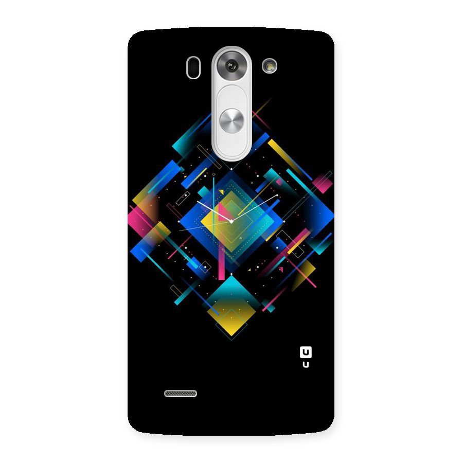 Abstract Clock Back Case for LG G3 Mini