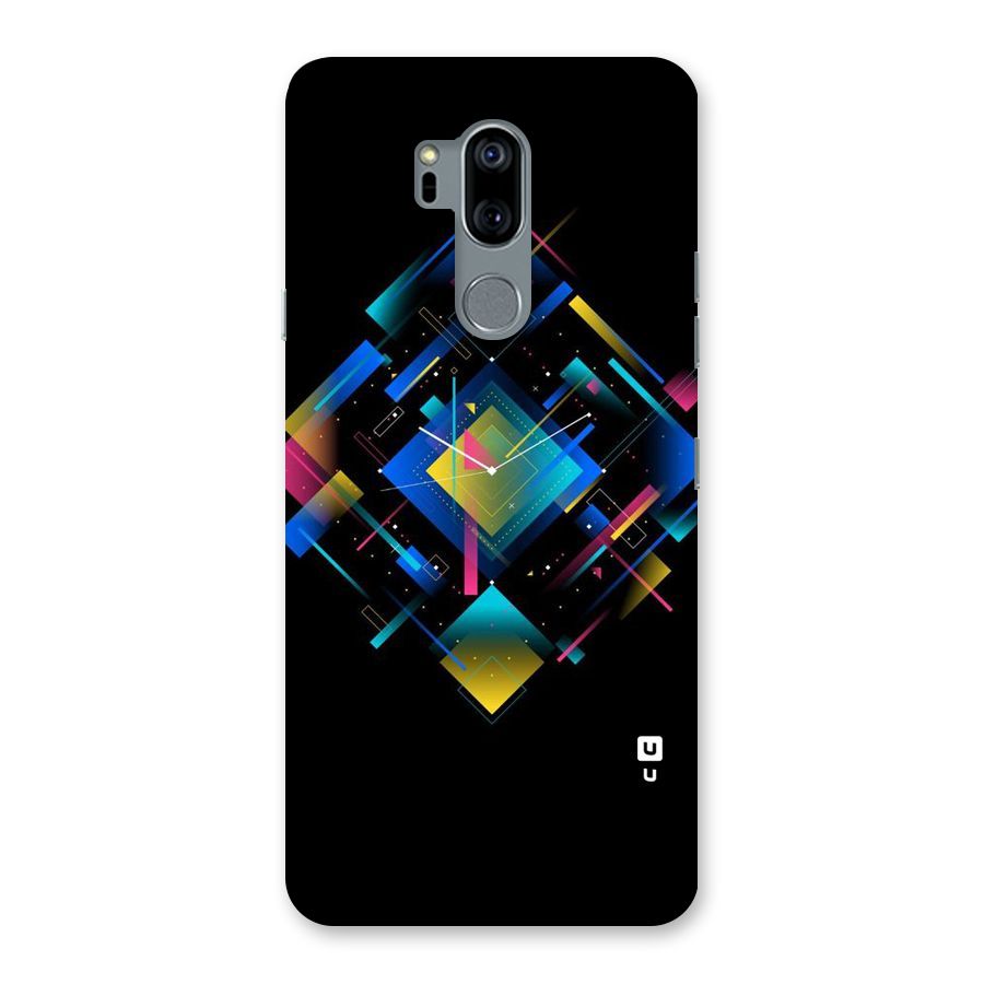 Abstract Clock Back Case for LG G7