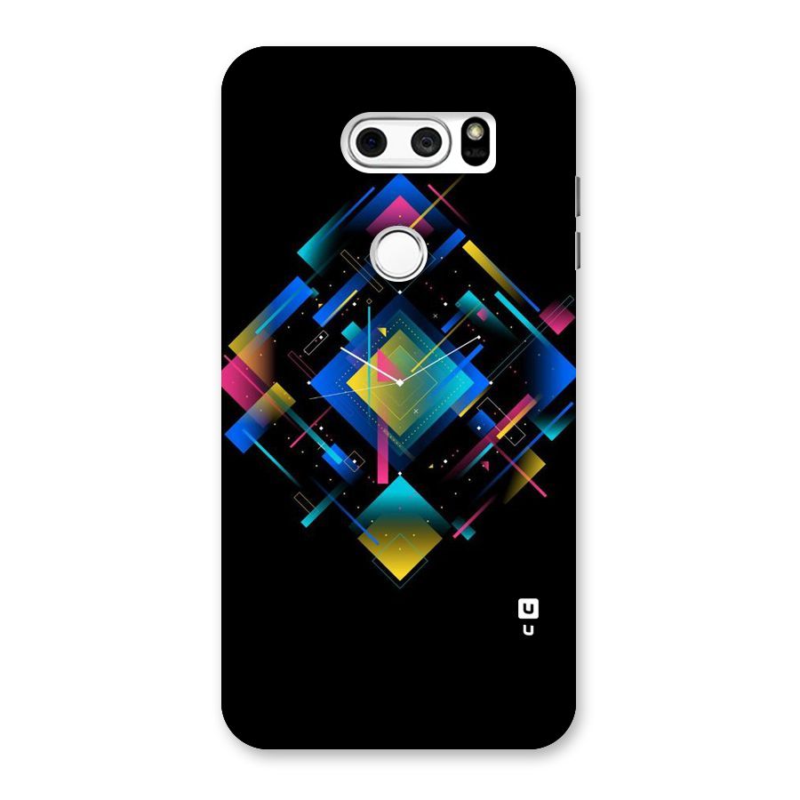 Abstract Clock Back Case for LG V30