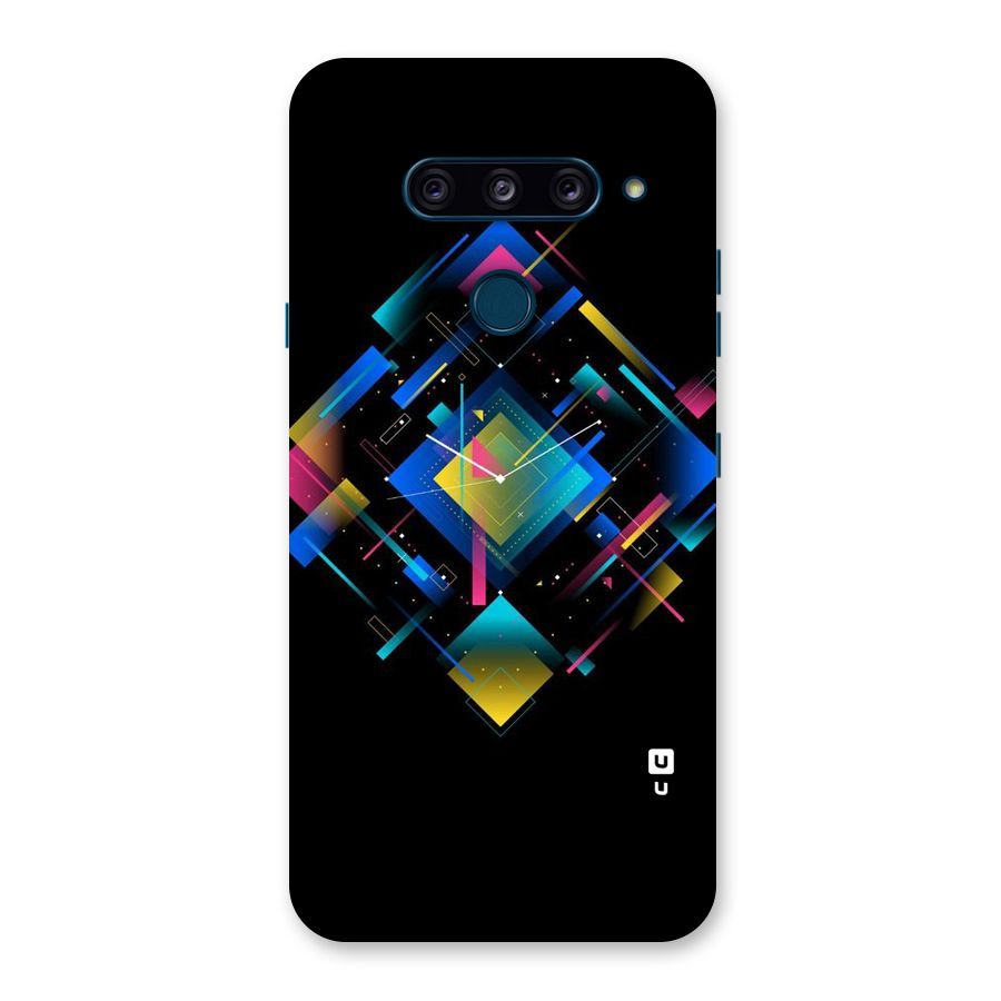 Abstract Clock Back Case for LG  V40 ThinQ