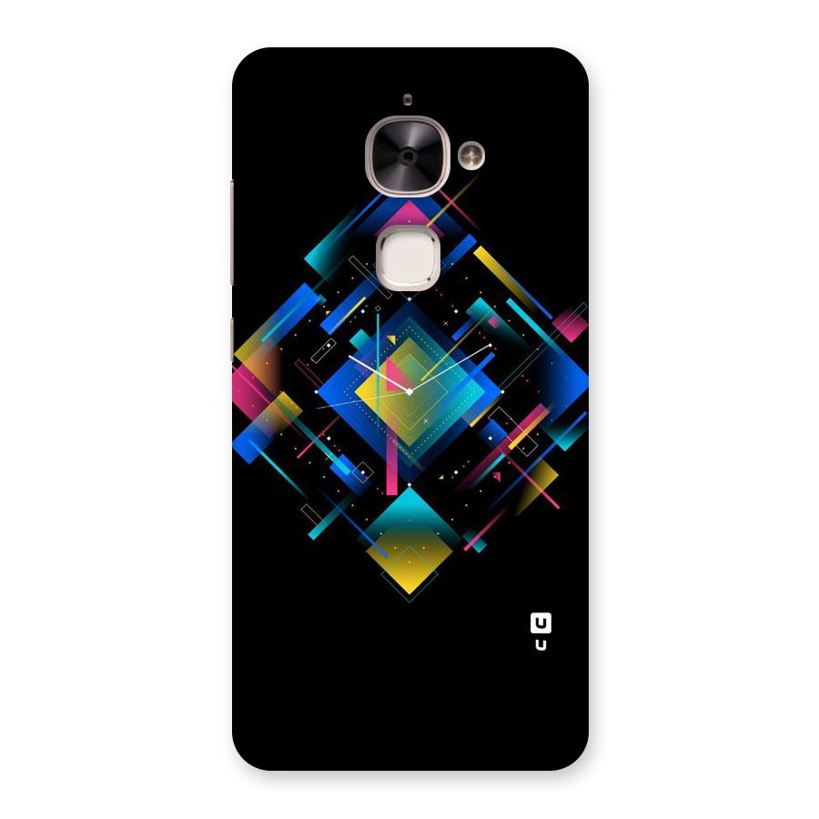 Abstract Clock Back Case for Le 2