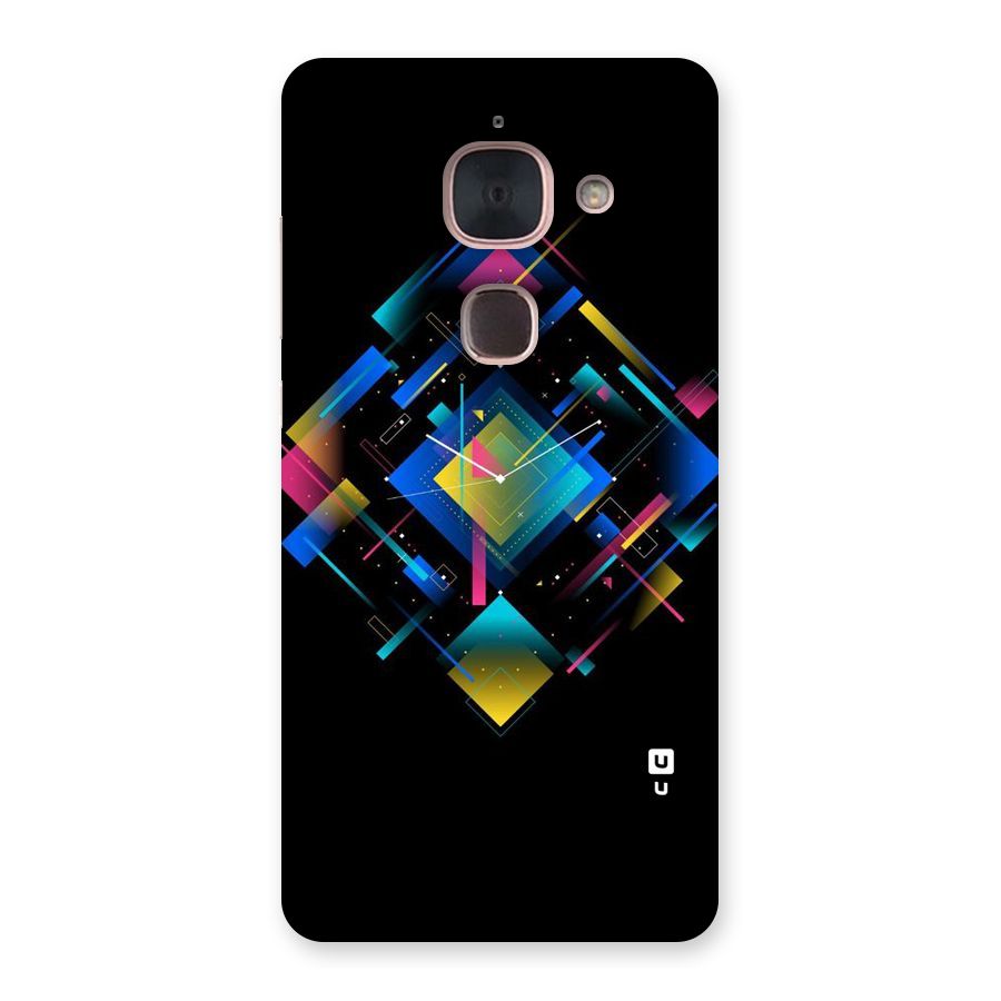 Abstract Clock Back Case for Le Max 2