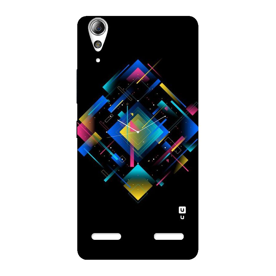 Abstract Clock Back Case for Lenovo A6000