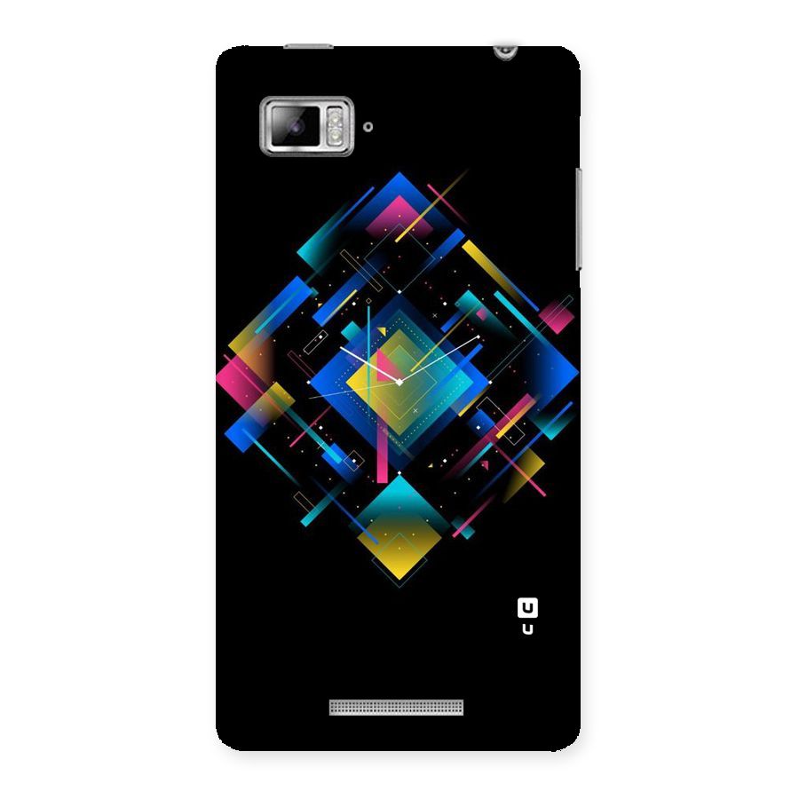 Abstract Clock Back Case for Lenovo Vibe Z K910