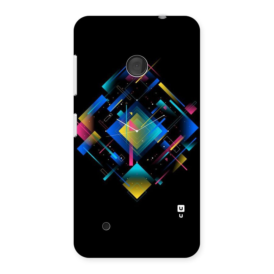 Abstract Clock Back Case for Lumia 530