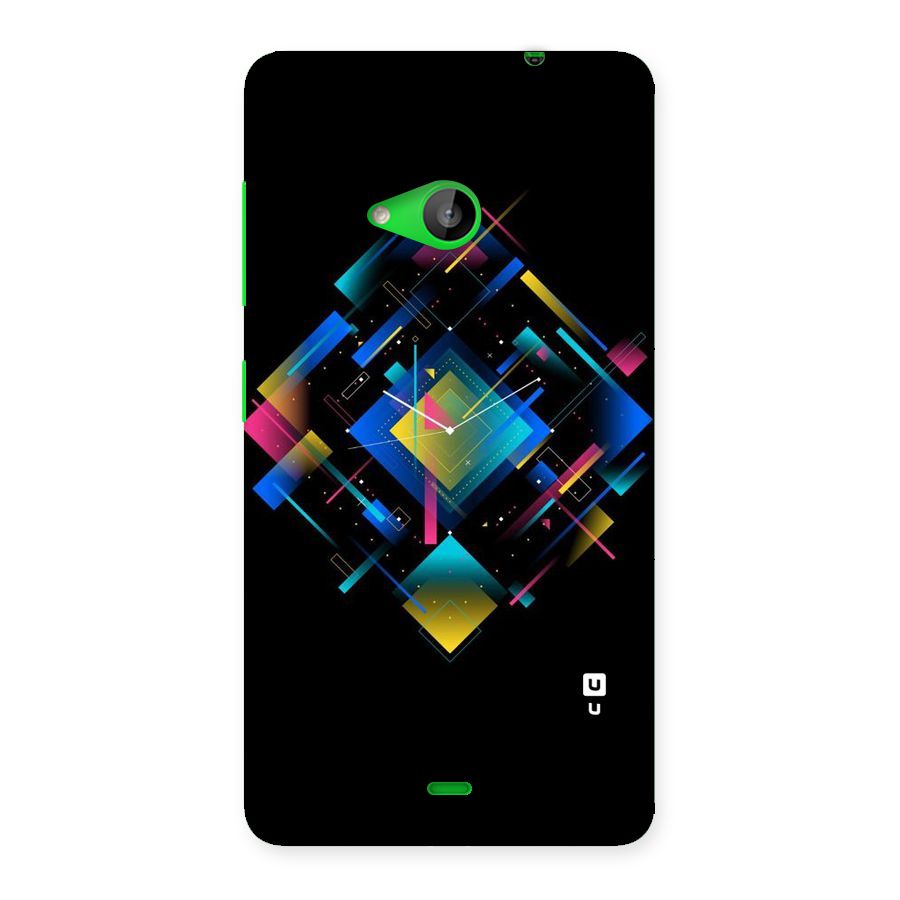 Abstract Clock Back Case for Lumia 535