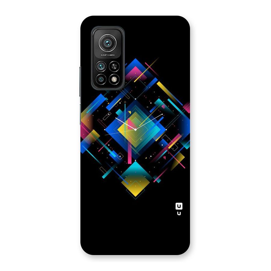 Abstract Clock Back Case for Mi 10T 5G