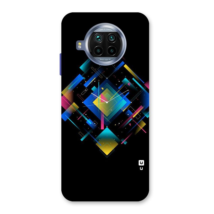 Abstract Clock Back Case for Mi 10i