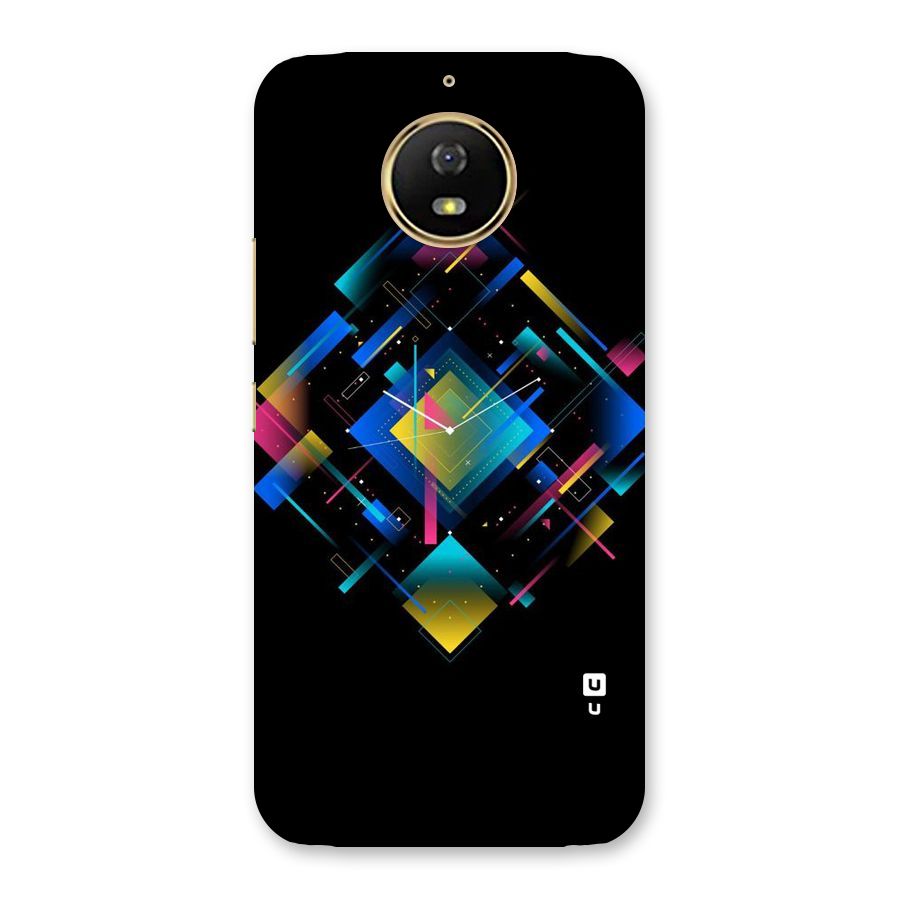 Abstract Clock Back Case for Moto G5s