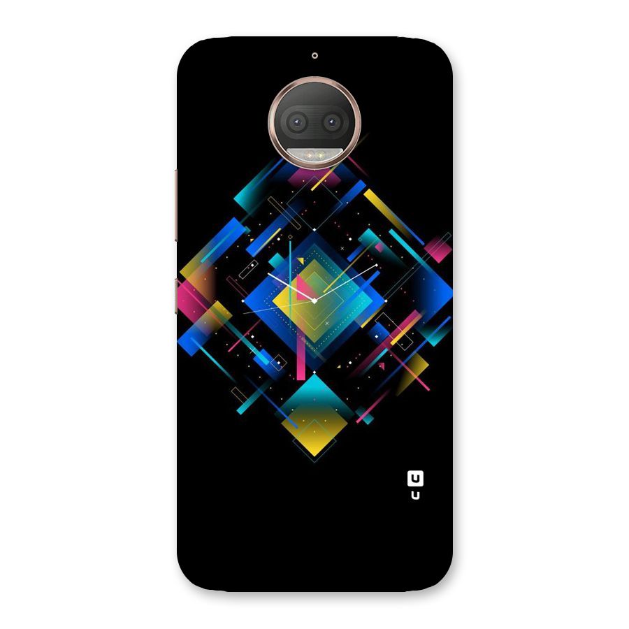 Abstract Clock Back Case for Moto G5s Plus