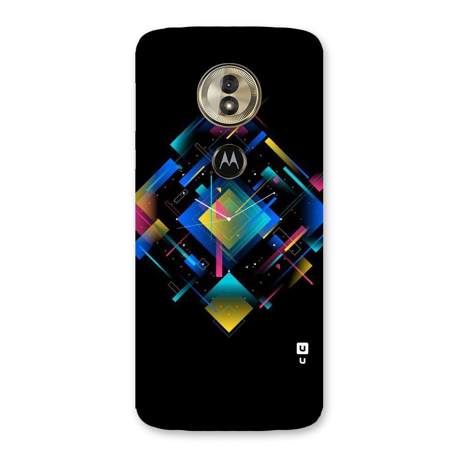 Abstract Clock Back Case for Moto G6 Play